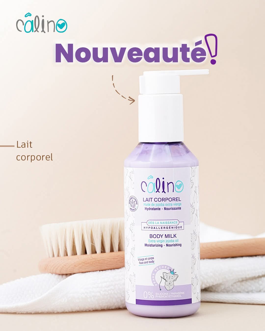 CALINO CRÈME CHANGE PEAUX SÈCHES